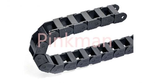 1000mm Cable drag chain wire carrier 25x57mm _Reinforced Nylon PA66