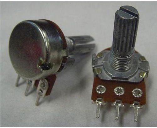 2pcs 500K OHM 15mm Linear Taper Potentiometer Pot B500K RD1480-01B