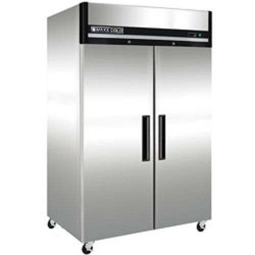 New maxx cold 2- door reach-in freezer 54&#034; mxcr49rd free shipping! for sale
