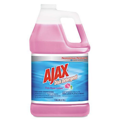 Ajax 14616 1 Gallon Dish Detergent For Hand Washing Pink Rose Lotion Case of 4