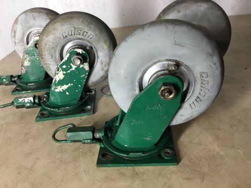 4 Colson 4 Series 6&#034; Casters