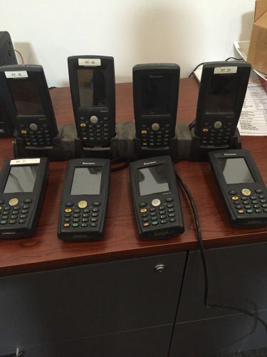 NTERMEC MODEL 730 MOBILE COMPUTER LOT OF 20 With Batteries/Stands