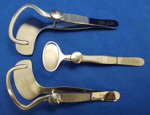 Miltex Chalazion Forcep - Reference: 18-1160, 18-1202, 18-1162 - Set of 3
