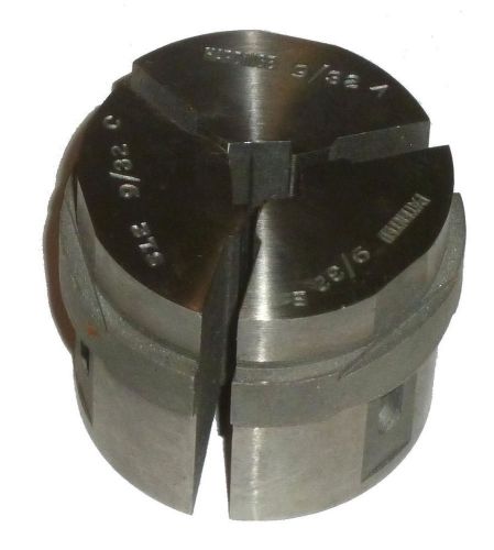 NEW HARDINGE 9/32&#034; SQUARE S12 COLLET PAD SET