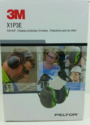 3m pelter x-series cap-mount earmuffs, nrr 21 db, one size fits most, x1p3e (b7) for sale