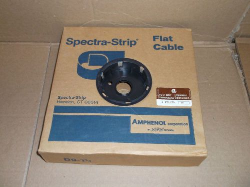 191-2801-124 65-Feet Amphenol Spectra-Strip 28AWG 24 Conductor Ribbon Cable Wire