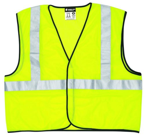 MCR Safety VCL2MLM Class 2 Polyester Mesh Safety Vest