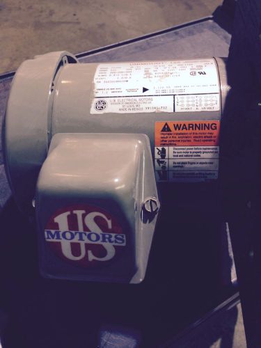 US MOTORS F044A 1/4HP 3PH 1750RPM FR56C 208-230/460V  MOTOR