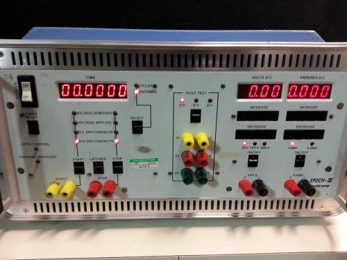 AVO Megger Multi-Amp Epoch IV Test Set Epoch 40