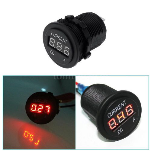 0-10A 12-24V Car Motorcycle LED Digital Display Amperemeter Current Meter D8Q2