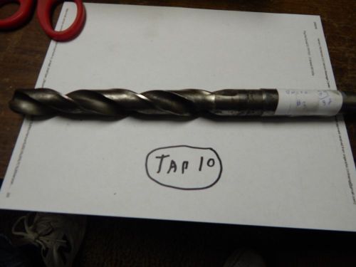 Union 29/32&#034; x # 3 Taper Shank Twist Drill Bit