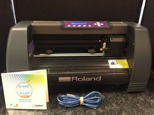 Us cutter mh365-mk2  (cutting plotter-table top version) &#034;roland&#034; for sale