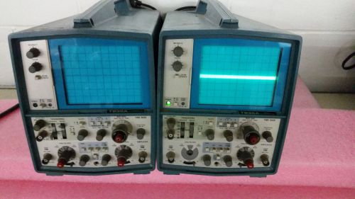 (2)Tektronix T935A 35 MHz - Oscilloscopes