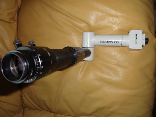 LEICA MONOCULAR OBSERVATION TUBE EYEPIECE OPMI SURGICAL OPERATING MICROSCOPE