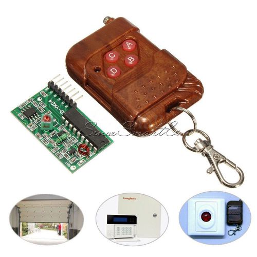 IC 2262/2272 4 CH Key Wireless Remote Control 315MHZ Receiver module For Arduino