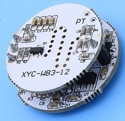 LED Microwave Radar Sensor for 3-12W Spherical Lamp Switch 3.3-20V DC