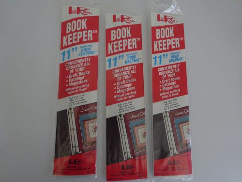 New 3 PKG 12 (36) LoRan BOOK KEEPERS - Organize Craft Books/Magazines/Catalogs