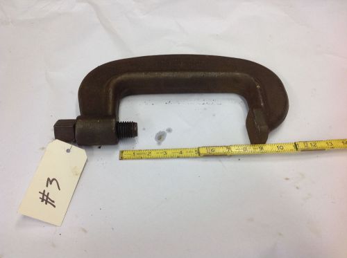 8&#034; Williams CC-8 Heavy Duty Service Bridge C-Clamp Welding Tool 24Lbs USA lot#3