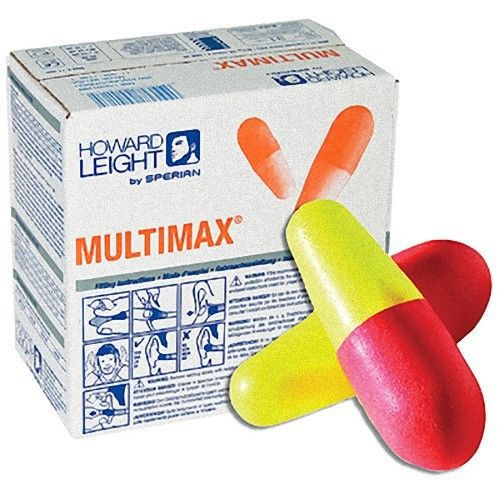 Multimax Earplugs No Cords - 200 Count - Comfortable Hearing Protection