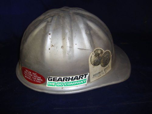 Vintage Aluminum Hard Hat from the Bakken Oil Fields