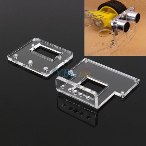 Smart car mounting bracket for hc-sr04 ultrasonic ranging module analog servo hh for sale