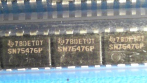 15-PCS TI SN75476P 75476