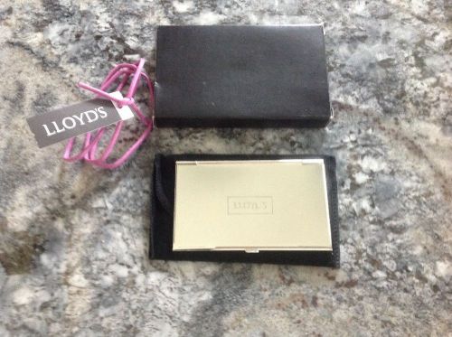 LLOYDS OF LONDON Business Card Holder