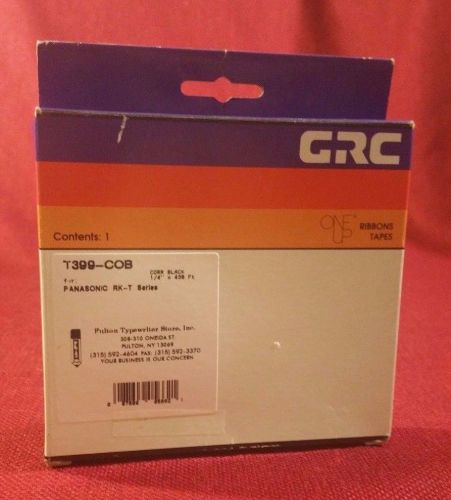 NIB GRC T326-COB Correctable Black Typewriter Ribbon