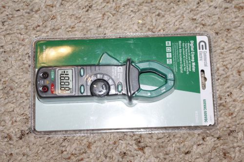 New - Commercial Electric MS2002 Digital Clamp Meter