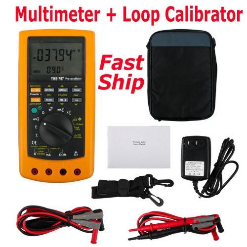 Yhs-787 2 in 1digital process multimeter tester +loop calibration tool free ship for sale