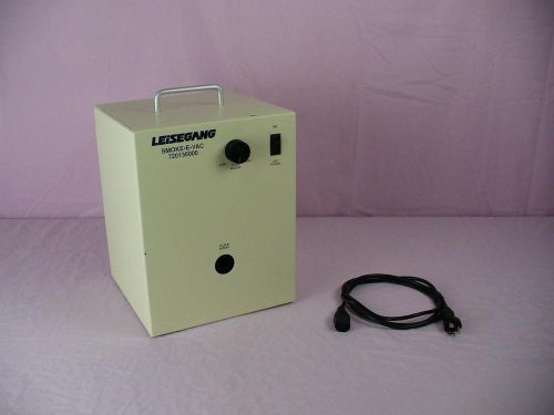 Leisegang ESU Laser Smoke Evacuator Surgical Filter Vacuum w/ power cord