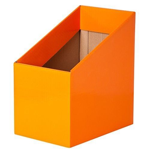 Classroom Innovations Book Box , 5 Pack.Colorful School &amp; Office Book Storage &amp;