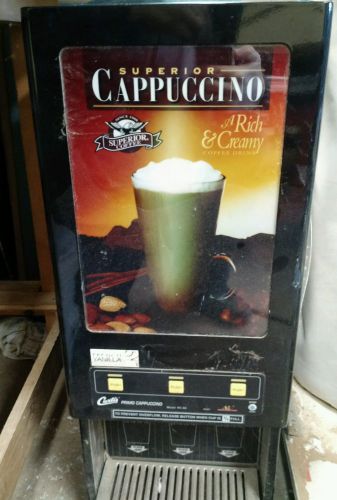 Cappuccino machine by Superior 3 flavor commercial