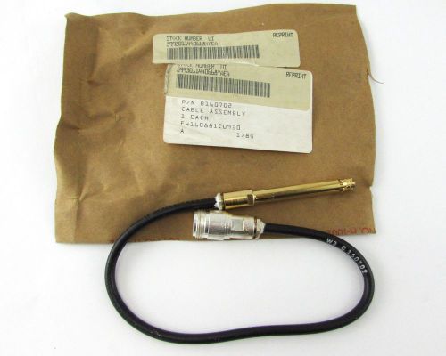 Rohde &amp; Schwarz B160702 Cable Assembly Type N/F Connector 5995-01-144-0668 =NOS=