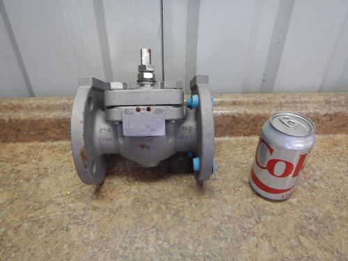 New itt camtite ball valve 2&#034; flanged end 275# cwp 316 stainless steel ss cf8m for sale