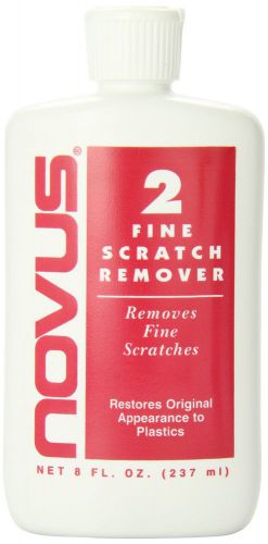 NOVUS 2  Plastic Fine Scratch Remover - 8 oz.8 Ounce,dulling of plastics [PC-20]
