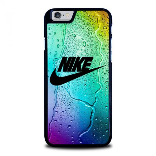 Nike Logo Colordrops Rainbow for iPhone 6 6s 6+ 6s+ 7 7+ Hard Case Cover