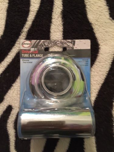 Danco chrome universal tube &amp; flange 10307 new for sale