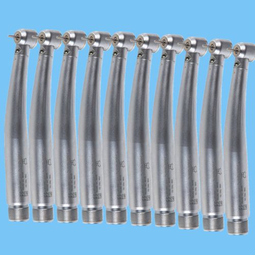 10 pc Dental E-generator LED Fiber Optic High Speed Handpiece 2-Holes KAVO style