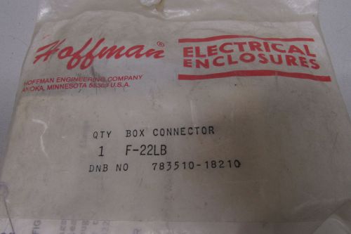 Hoffman Box Connector F-22LB