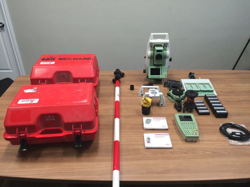 Leica TCRP 1203+ R1000 Robotic Total Station 3&#034; Accuracy Bluetooth