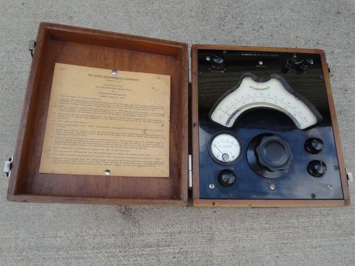 Vintage Lewis Engineering Co. Pyrometer Potentiometer