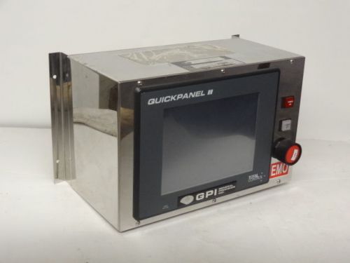 GPI General Precision RCD 3-4-1 SVG Remote QuickPanel P/N 303-063