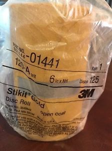 3M Stikit Gold 120-A 6in 125 Discs Part # 01441