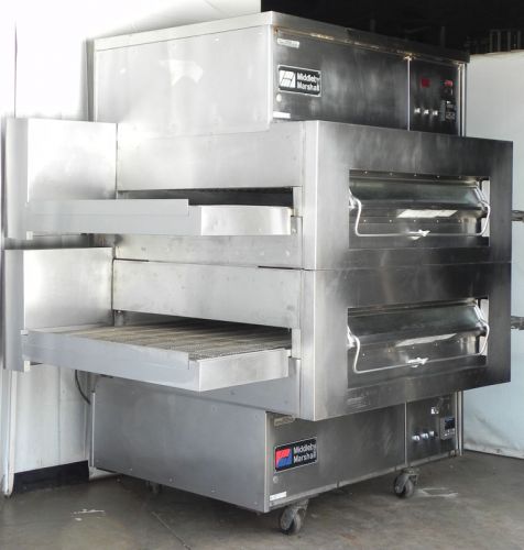 Middleby Marshall pizza oven gas PS360WB super clean 2 new wide belts