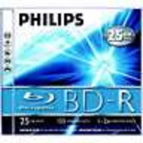 30 PHILIPS BLU RAY DISC SINGLE LAYER 25GB, BD-R