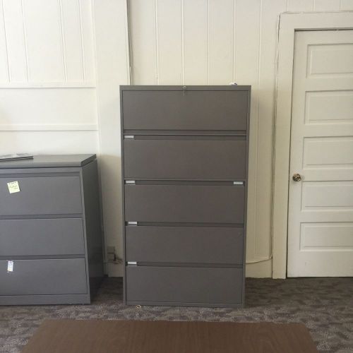 STEELCASE LATERAL FILES THREE - FIVE DRAWER EXCELLENT CONDITION