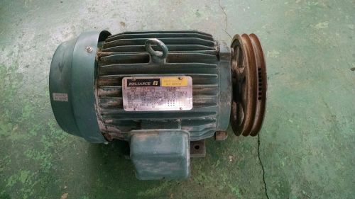 Electric Motor, Industrial Grade,  Reliance 5 h/p 3 phase 184T Frame