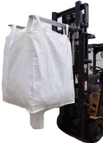 230 brand new bulk bags 35x35x50 (fibc, super sack, one ton bag - 2,200lb swl) for sale