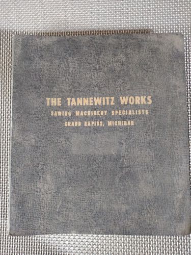 tannewitz Wood Working Machines catalog